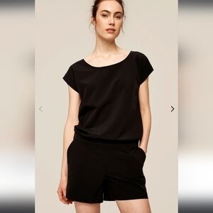 LOLE Genevieve Romper - Black Size Small